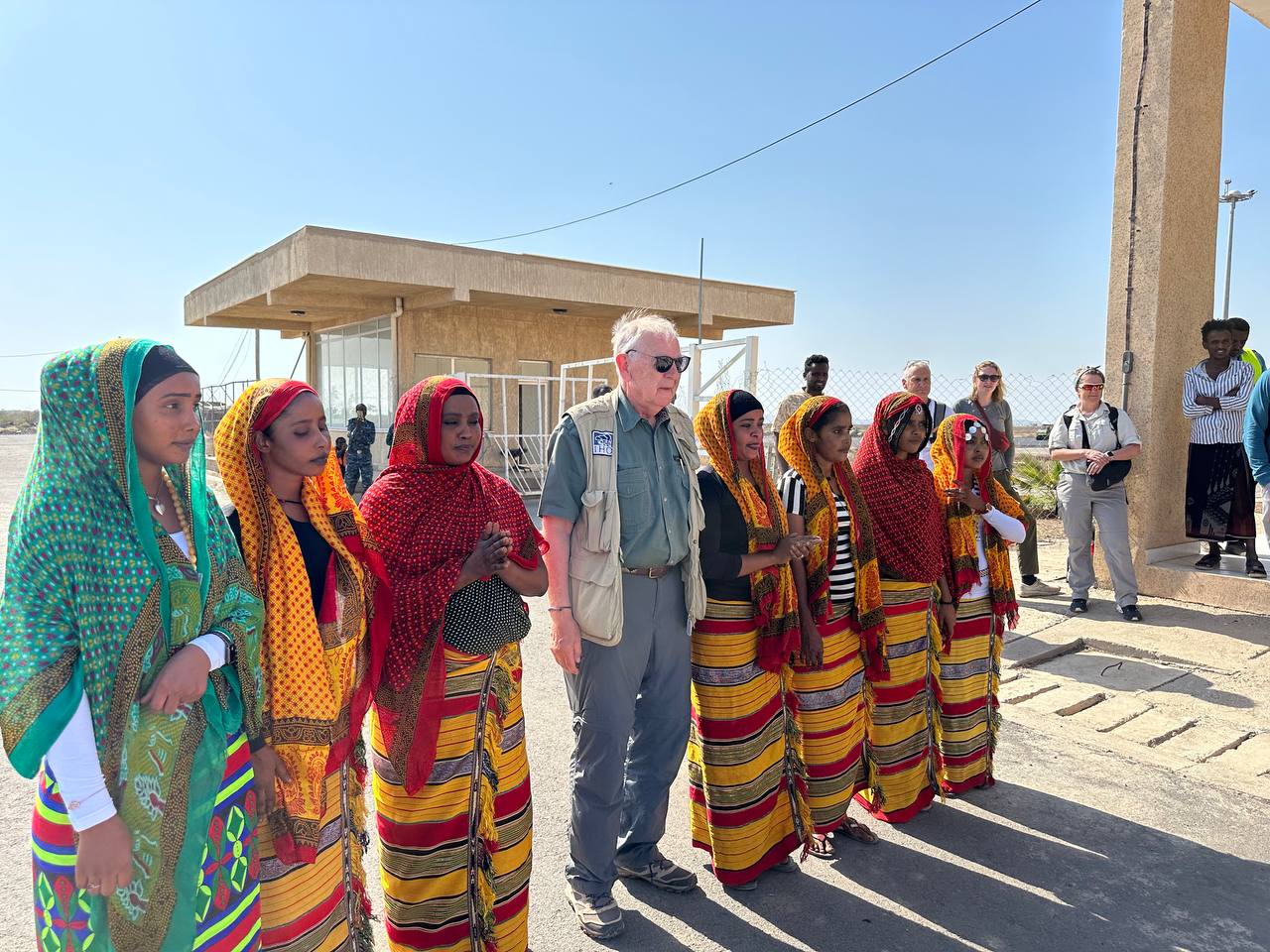 A Delegation of scientists led by Professor Donald Johanson arrived at Samara
